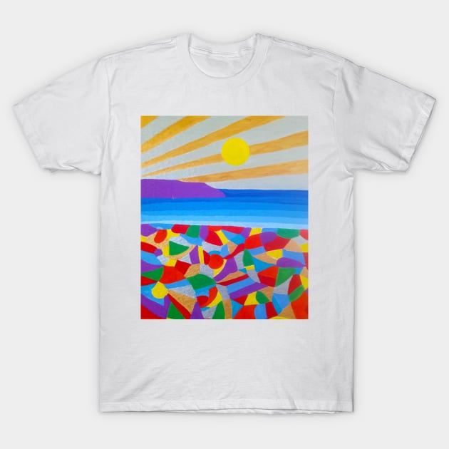 Seascape T-Shirt by icarusismartdesigns